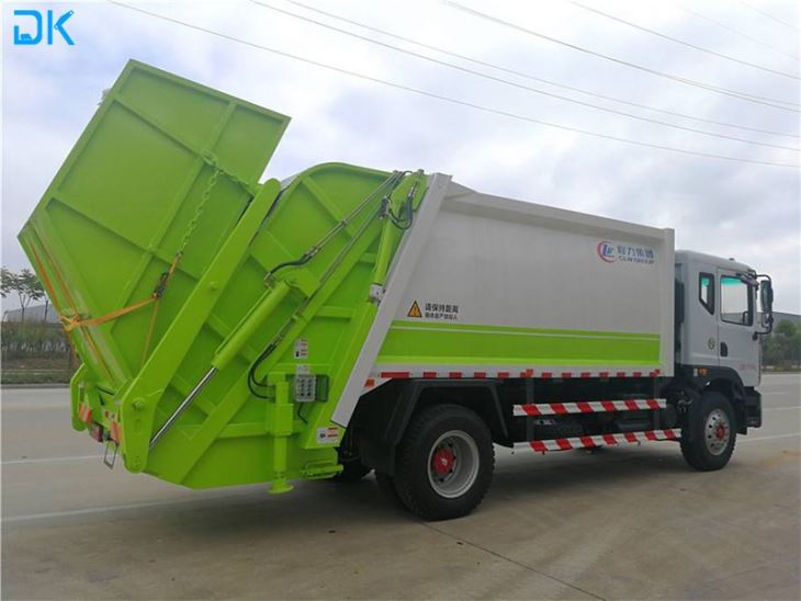 12 Cubic Meter Garbage Compactor Truck